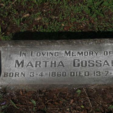 COSSAR Martha 1860-1943