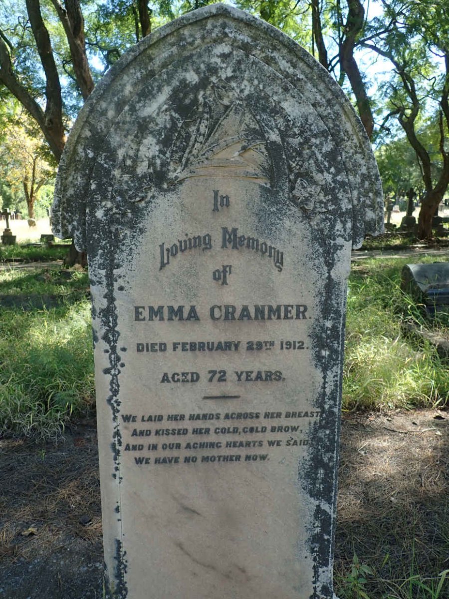 CRANMER Emma -1912