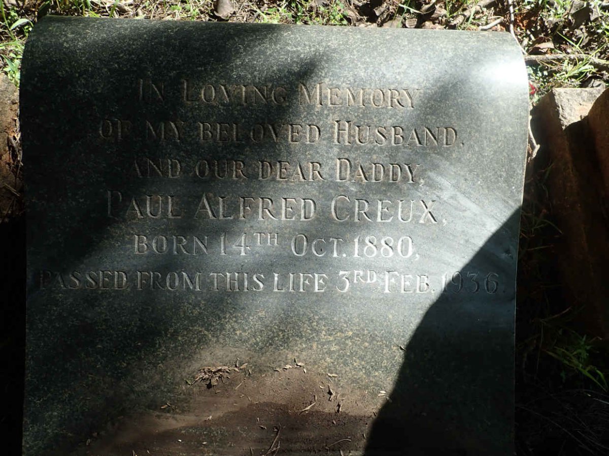 CREUX Paul Alfred 1880-1936