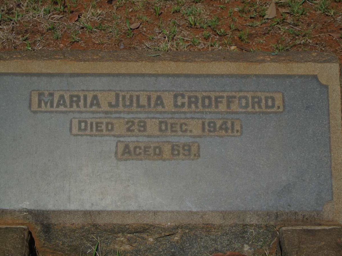 CROFFORD Maria Julia -1941