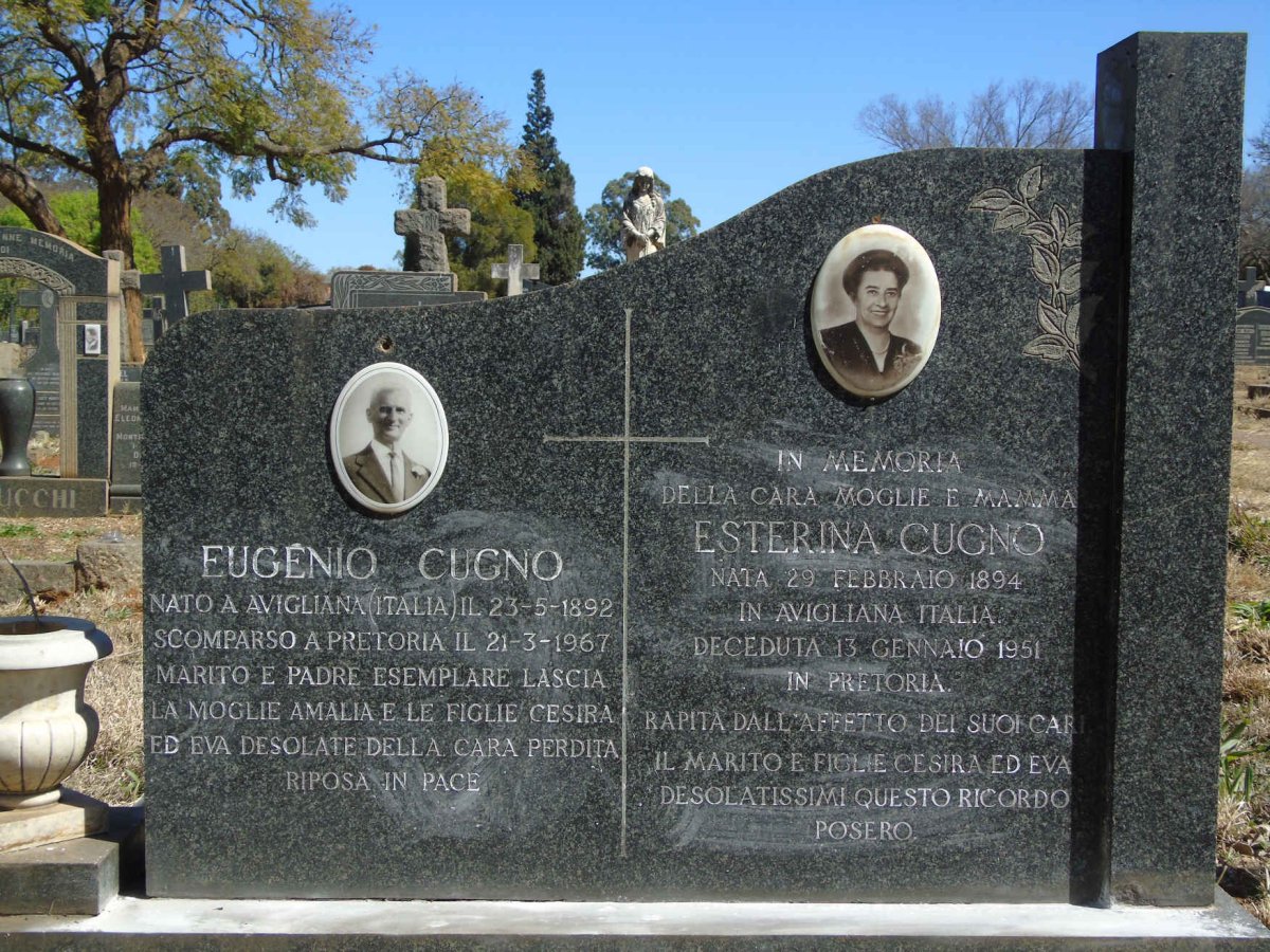 CUGNO Eugenio 1892-1967 & Esterina 1894-1951 _2