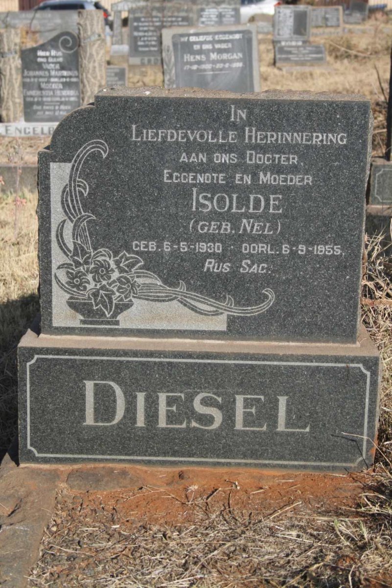 DIESEL Isolde nee NEL 1930-1955