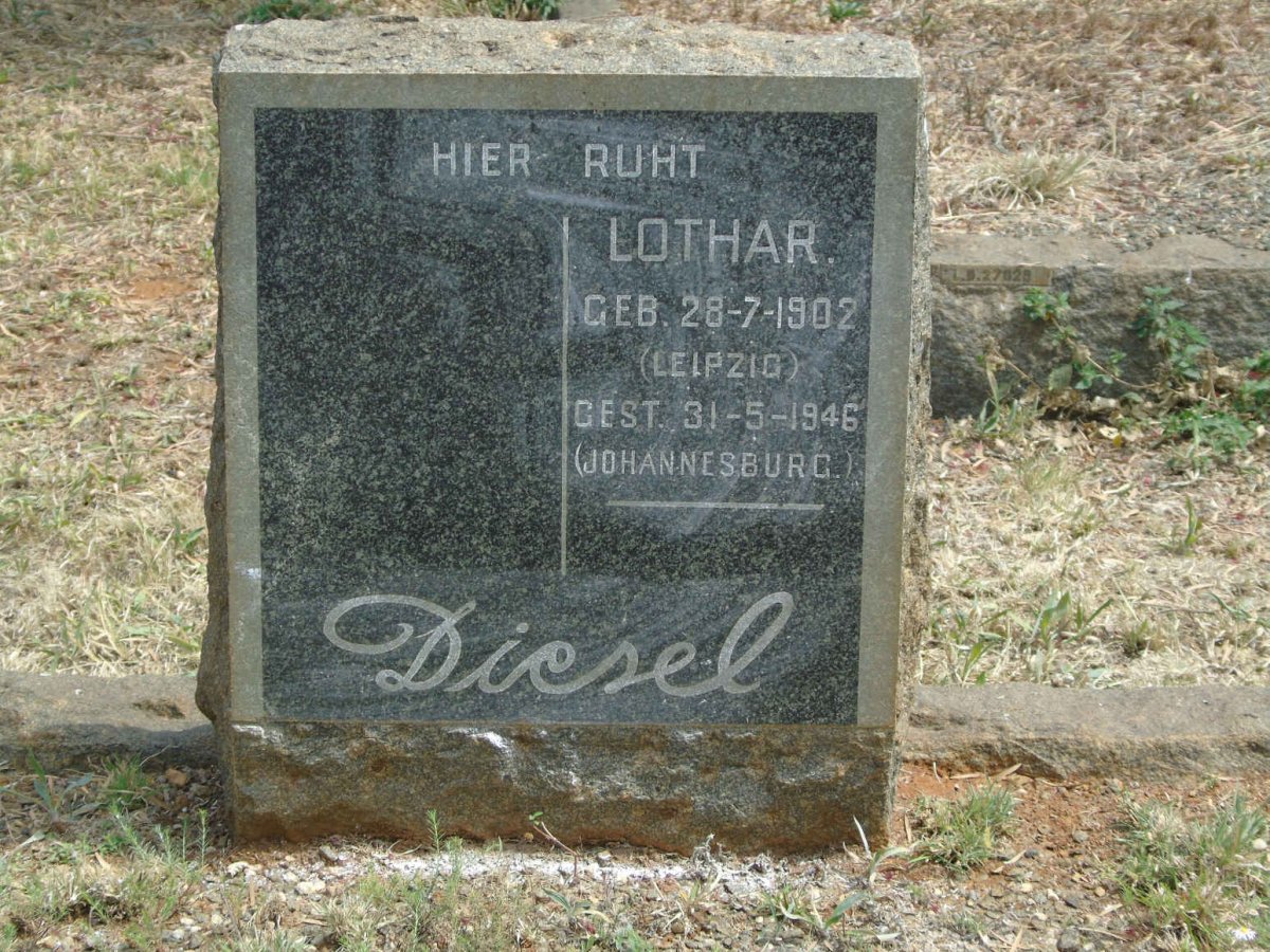 DIESEL Lothar 1902-1946