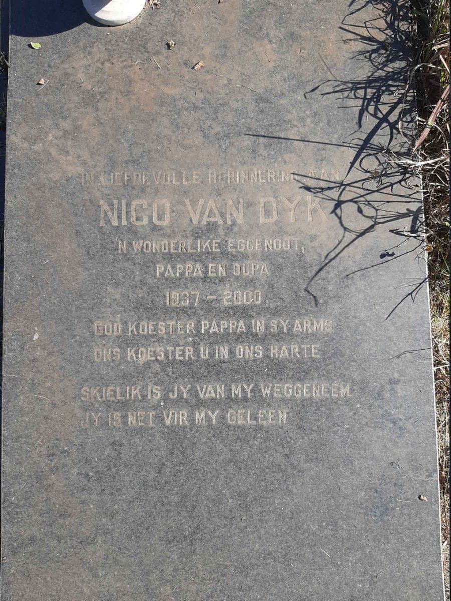 DYK Nico, van 1937-2000