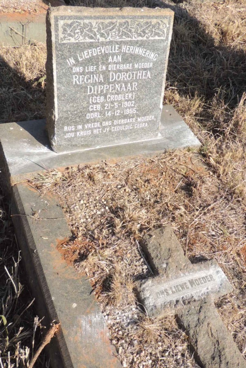 DIPPENAAR Regina Dorothea nee GROBLER 1902-1955