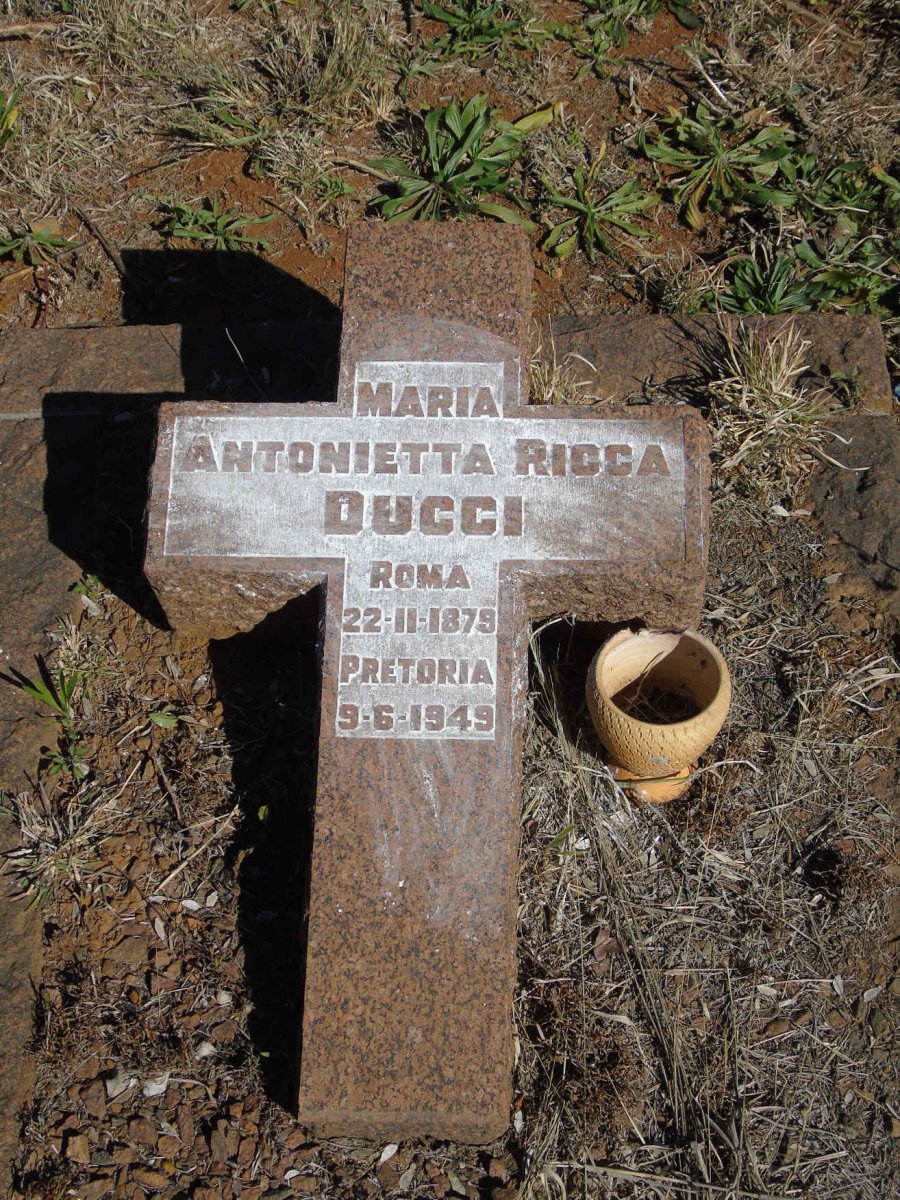 DUCCI Maria Antonietta Ricca 1879-1949