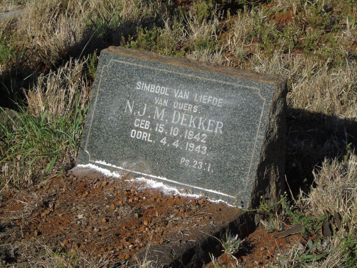 DEKKER N.J.M. 1942-1943