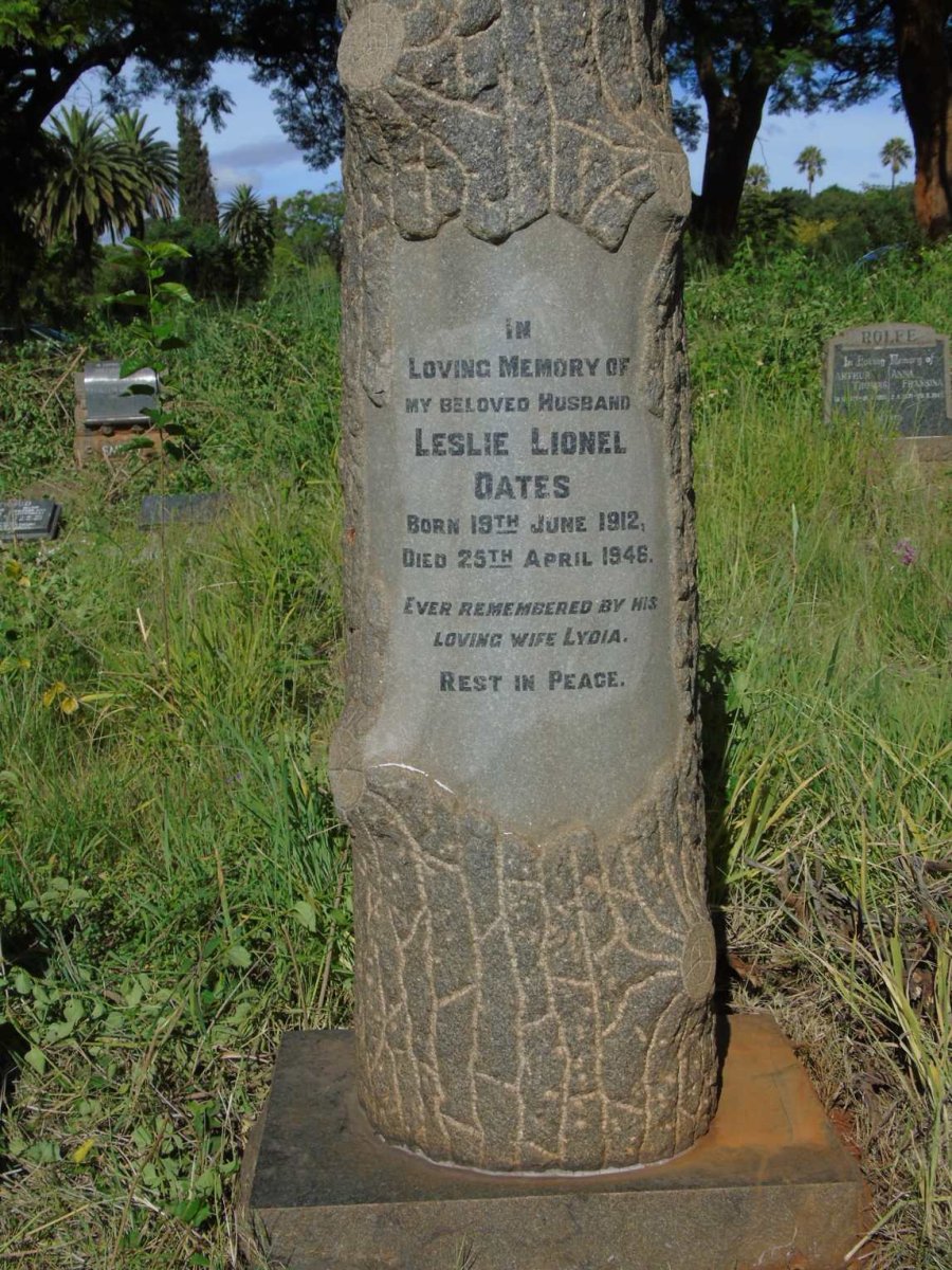 DATES Leslie Lionel 1912-1946