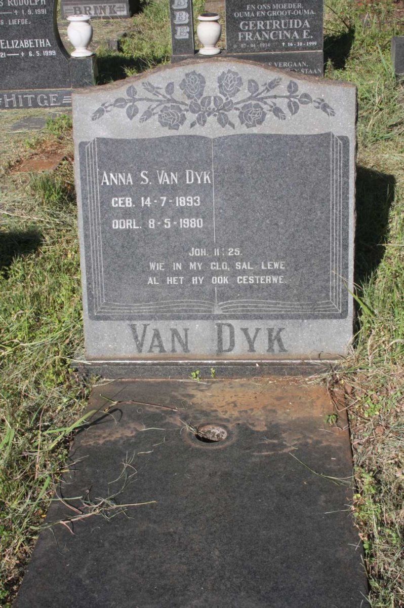 DYK Anna S., van 1893-1980