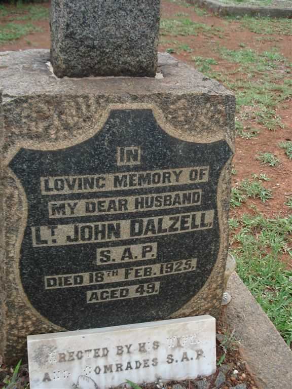 DALZELL John -1925