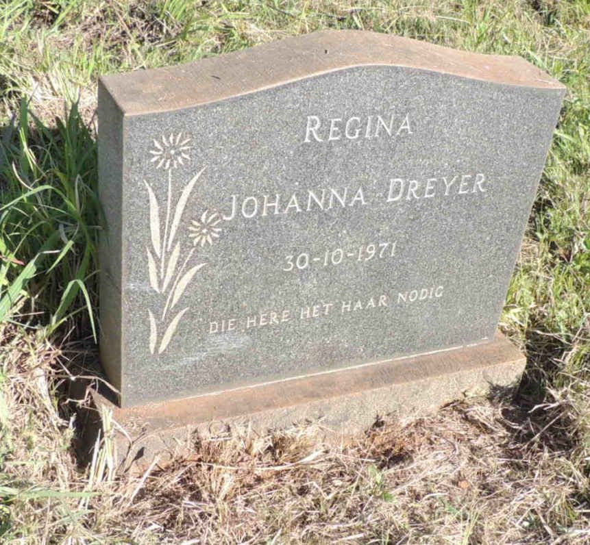 DREYER Regina Johanna -1971
