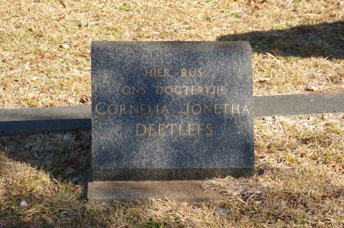 DEETLEFS Cornelia Jonetha 