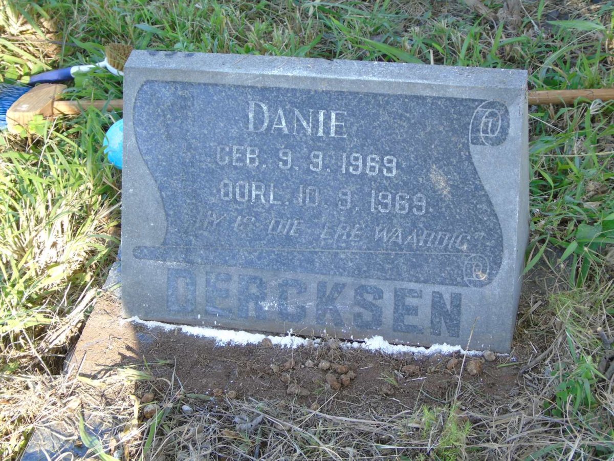 DERCKSEN Danie 1969-1969