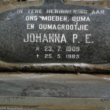 DELPORT David Schalk 1904-1979 &amp; Johanna P.E. 1909-1985
