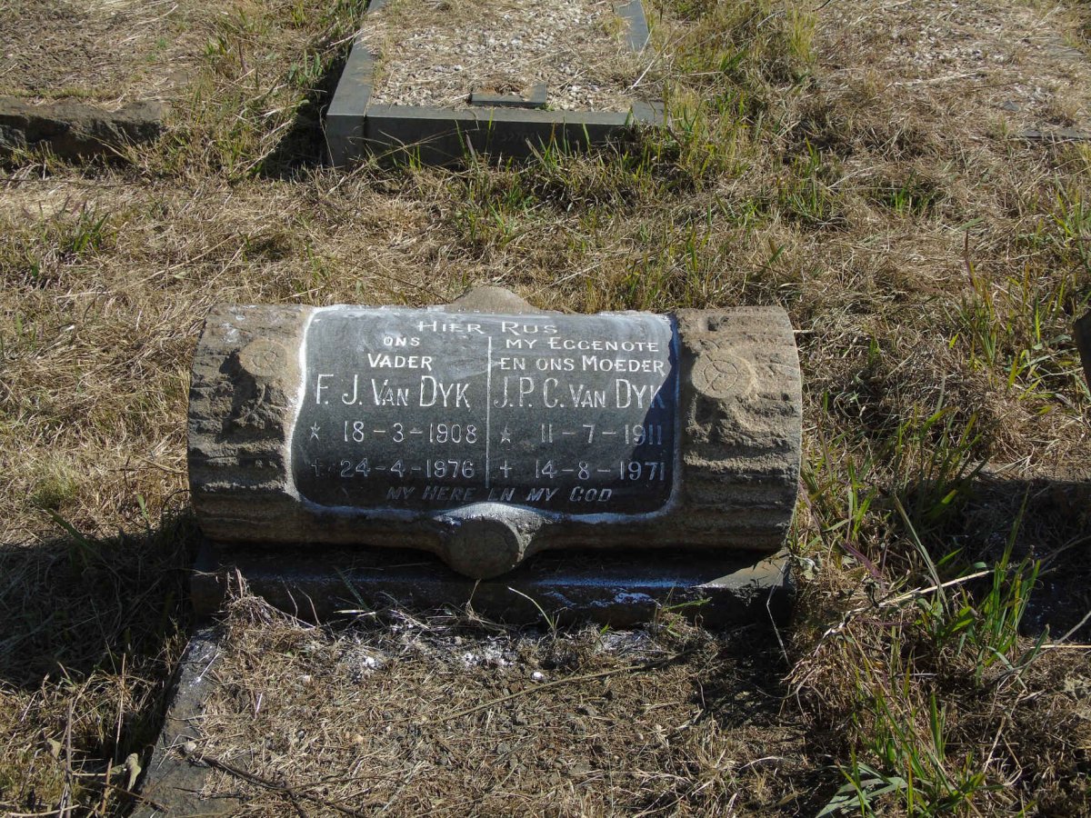 DYK F.J., van 1908-1976 &amp; J.P.C. 1911-1971