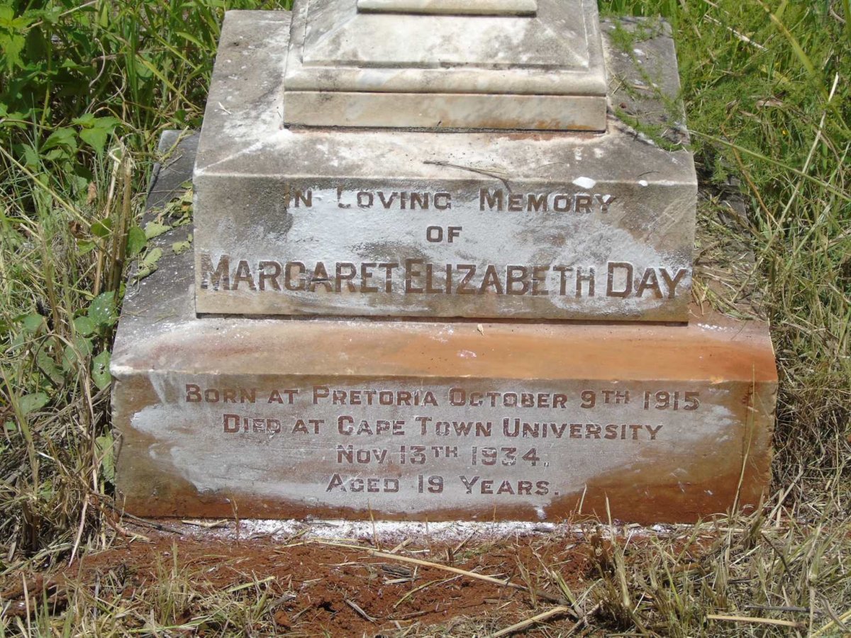 DAY Margaret Elizabeth 1915-1934
