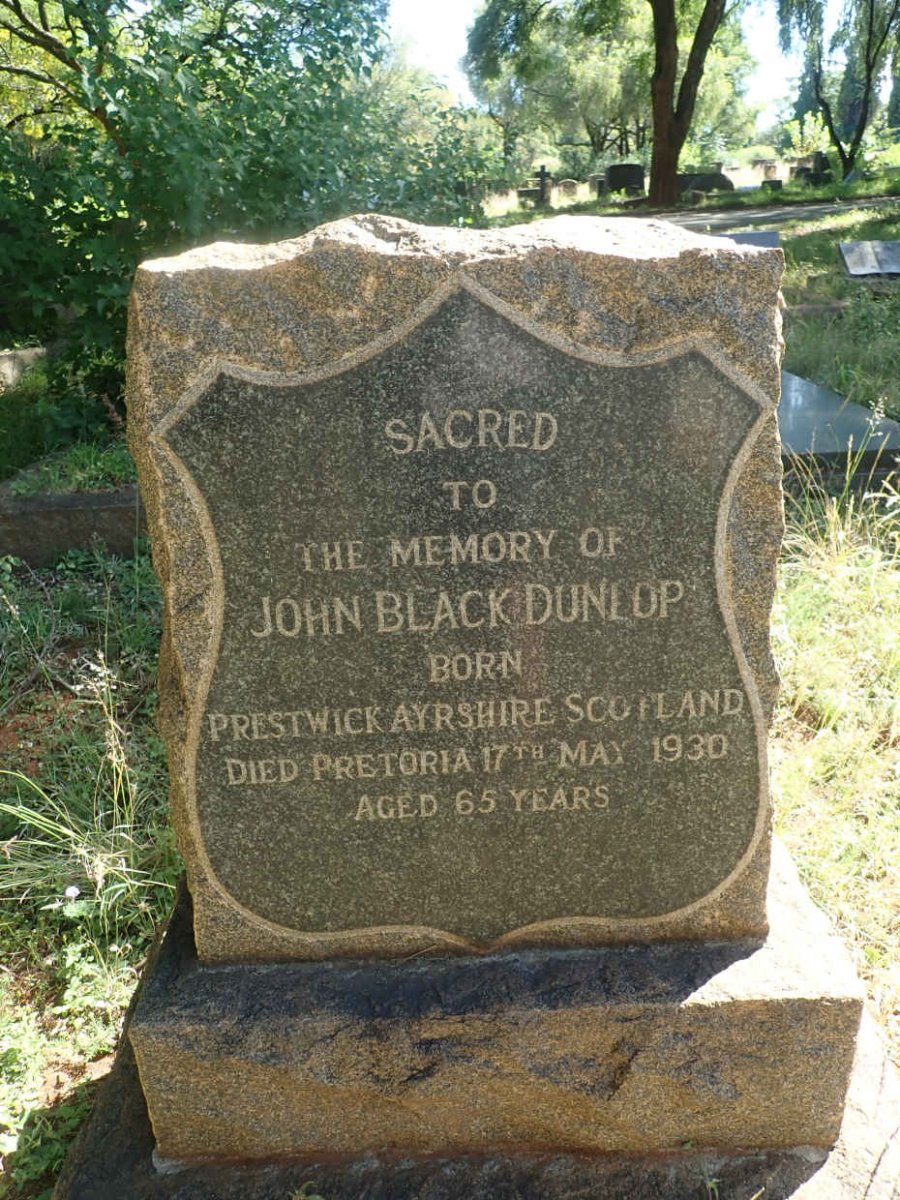 DUNLOP John Black -1930