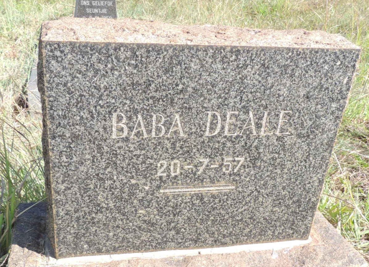 DEALE Baba -1957