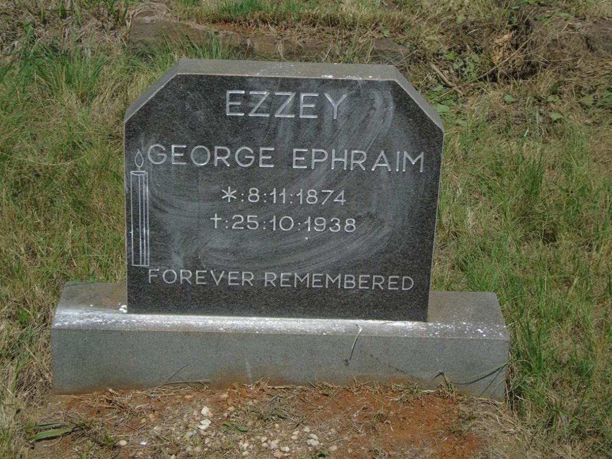 EZZEY George Ephraim 1874-1938