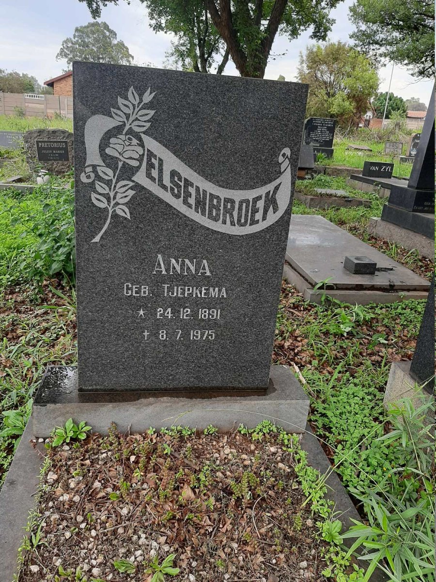 ELSENBROEK Anna nee TJEPKEMA 1891-1975