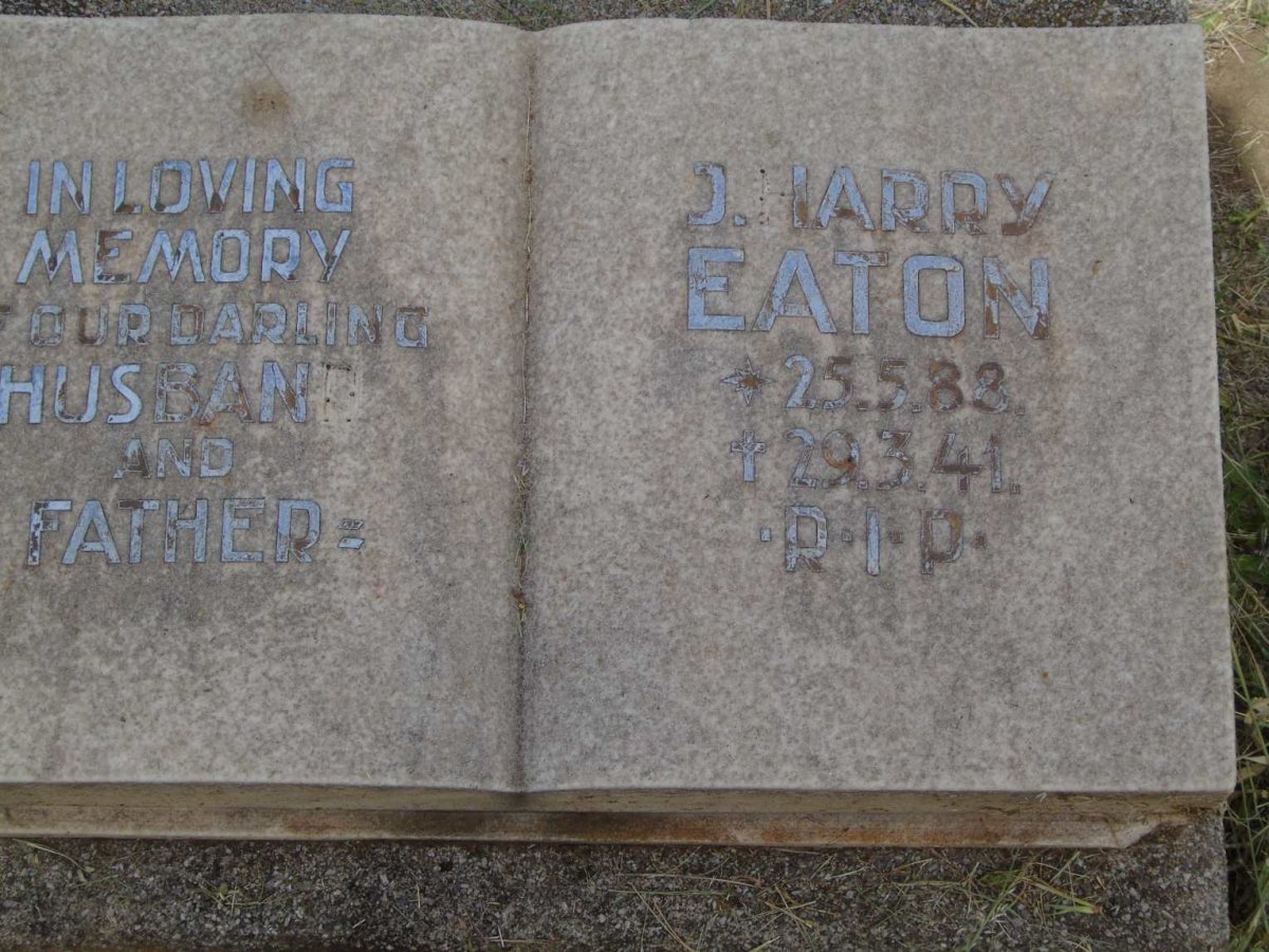EATON J. Harry 1883-1941