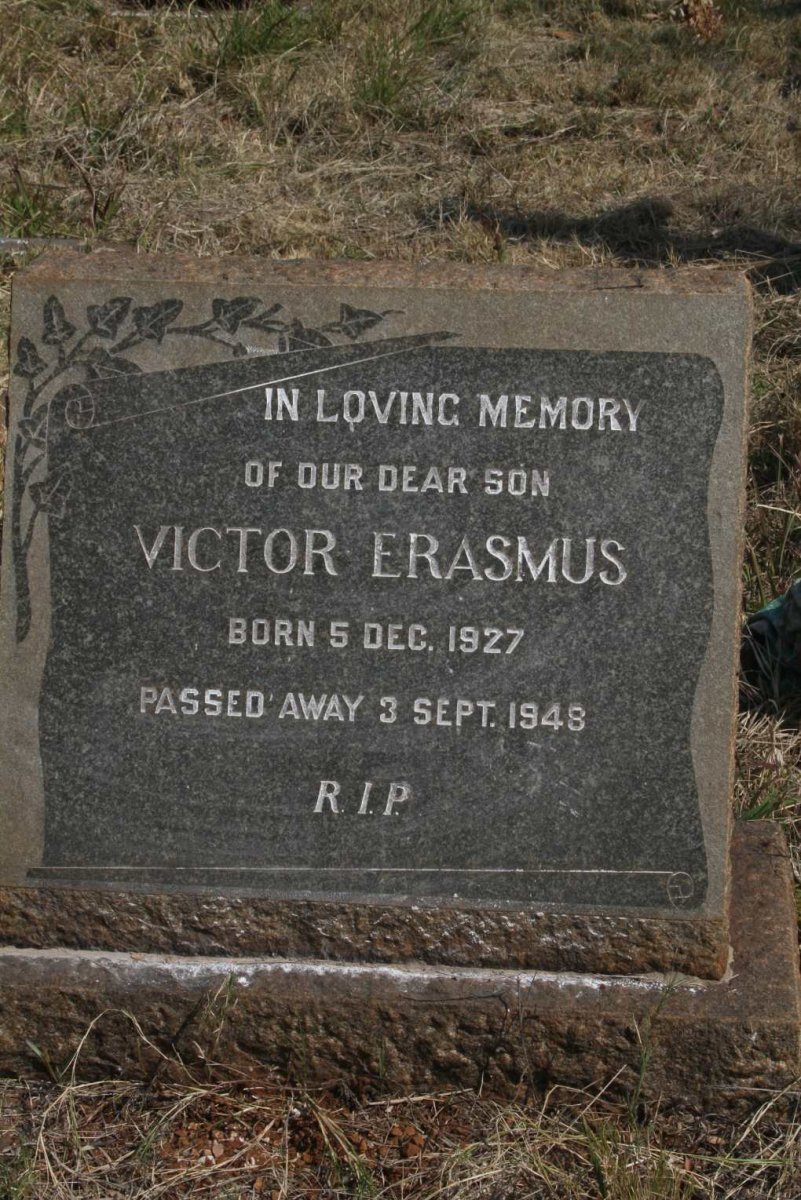 ERASMUS Victor 1927-1948