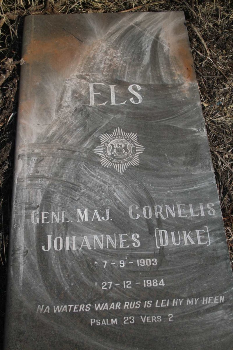 ELS Cornelis Johannes 1903-1984