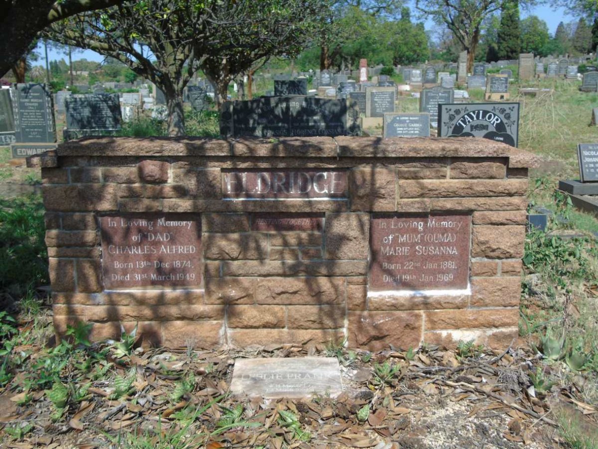 ELDRIDGE Charles Alfred 1874-1949 & Marie Susanna 1881-1961 :: ELDRIDGE Leslie Frank 1911-2004_1