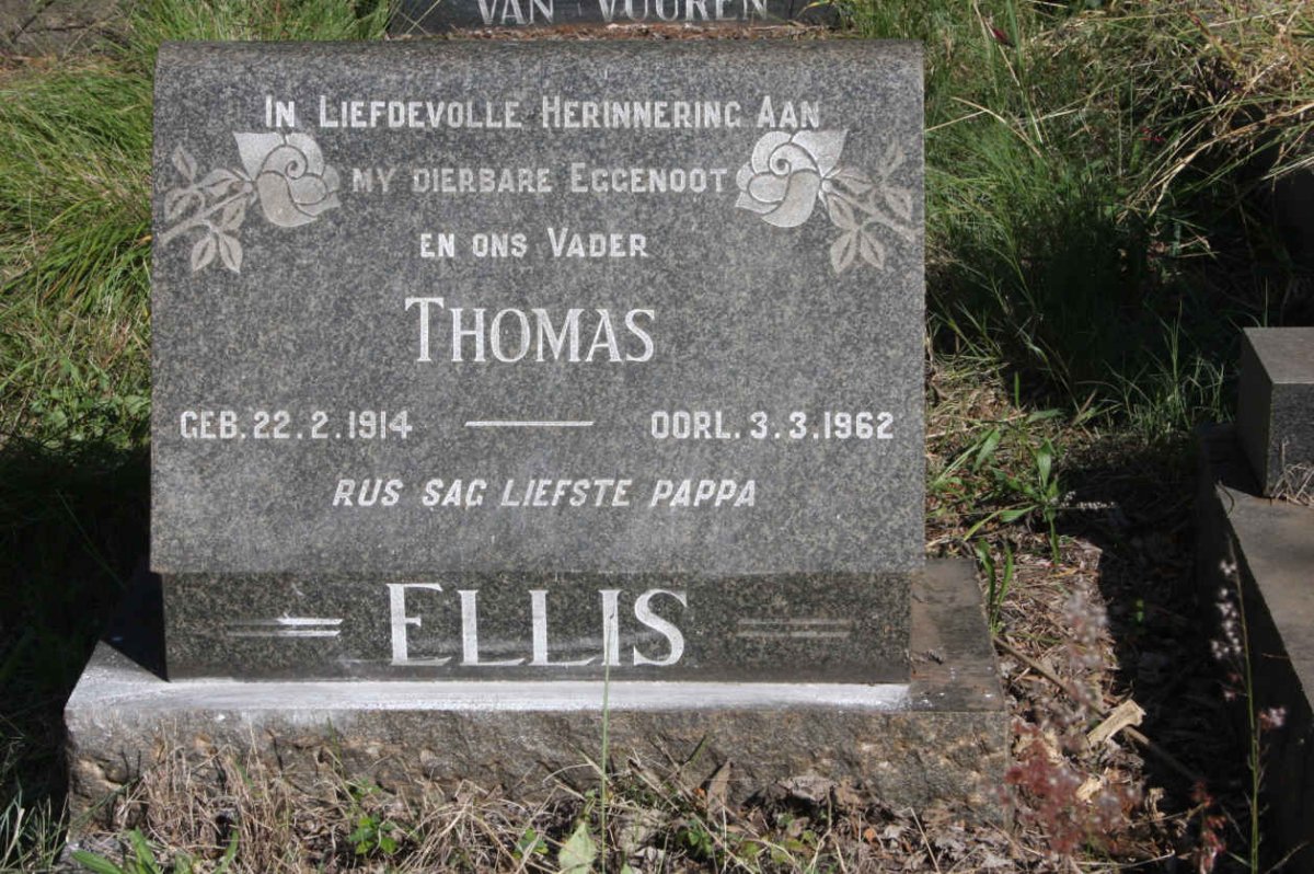 ELLIS Thomas 1914-1962
