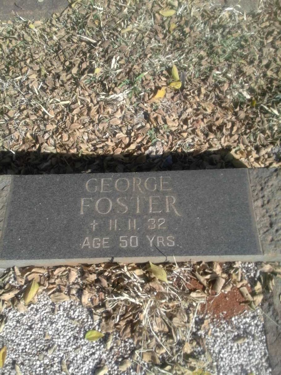 FOSTER George -1932