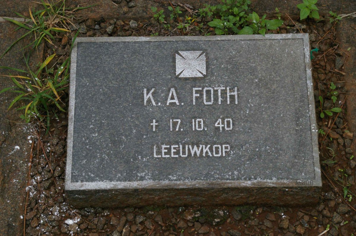 FOTH K.A. -1940