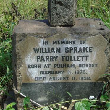 FOLLETT William Sprake Parry 1873-1938