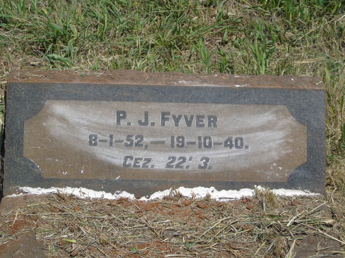 FYVER P.J. 1852-1940