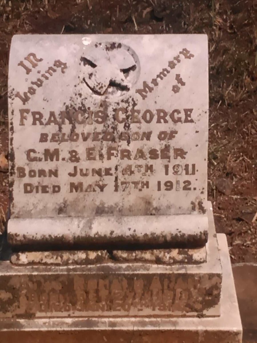 FRASER Francis George 1911-1912