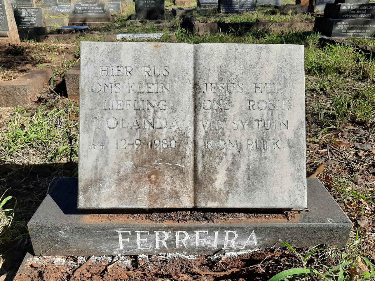 FERREIRA Yolanda 1980-1980