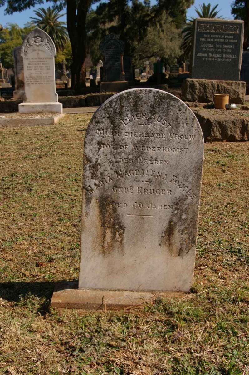 FOUCHE Maria Magdalena nee KRUGER 