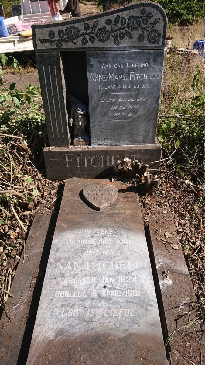 FITCHETT Anne-Marie :: FITCHET Nan 1924-1981