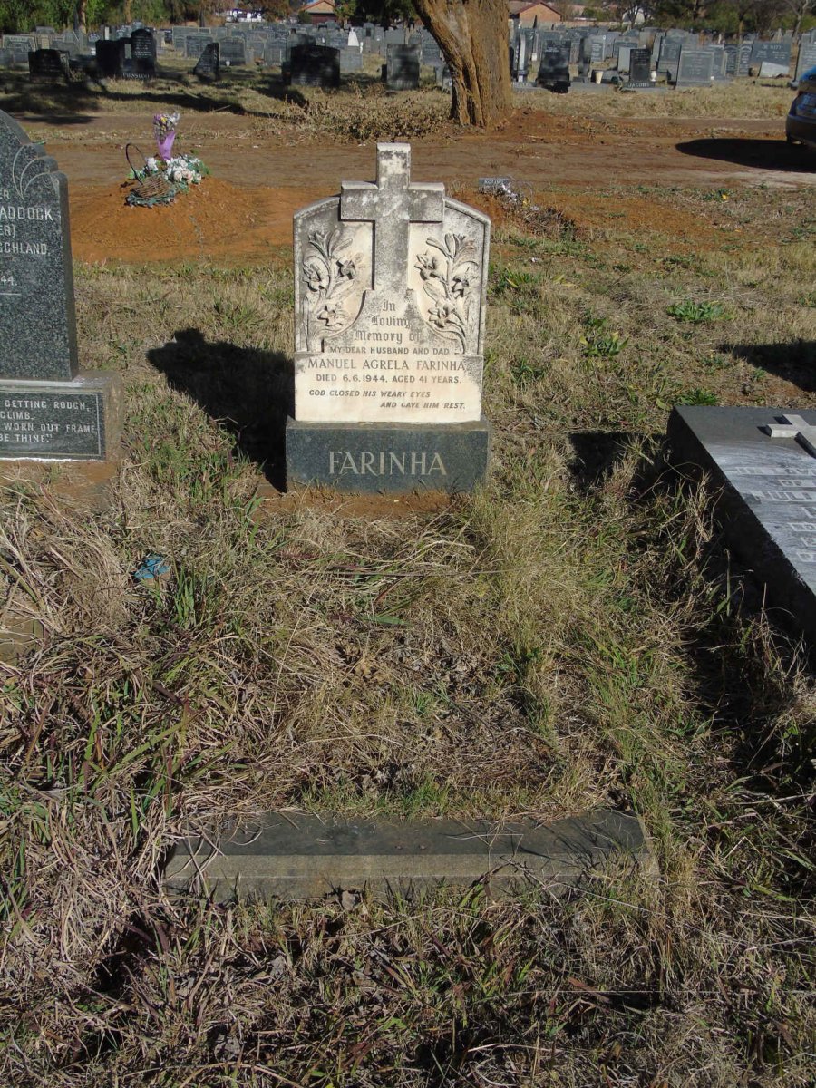 FARINHA Manuel Agrela -1944
