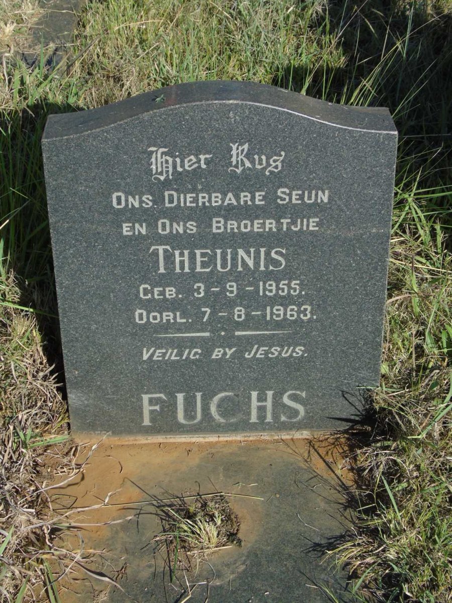 FUCHS Theunis 1955-1963