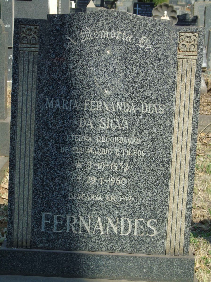 FERNANDES Maria Fernanda Dias da Silva 1932-1960