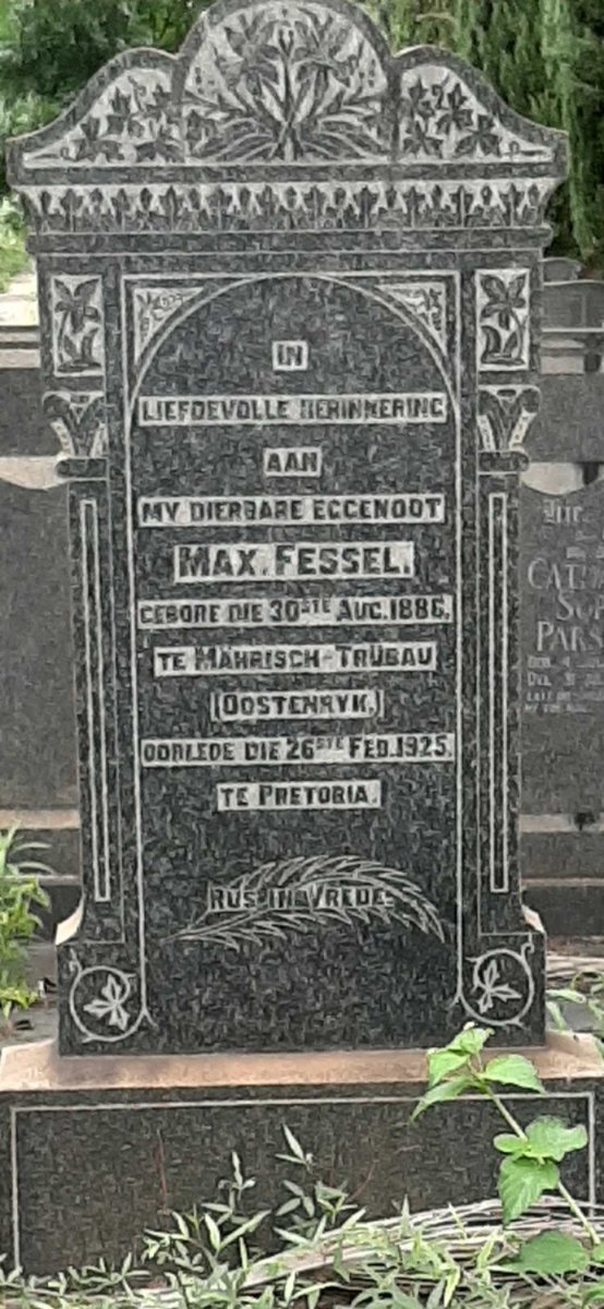FESSEL Max. 1886-1925