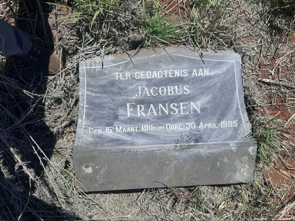 FRANSEN Jacobus 1911-1985