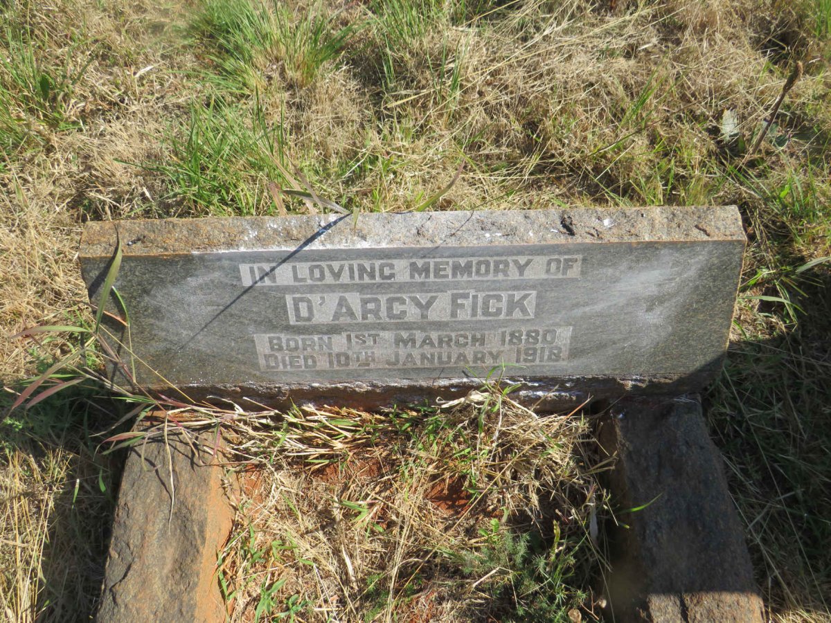 FICK D'Arcy 1880-1918