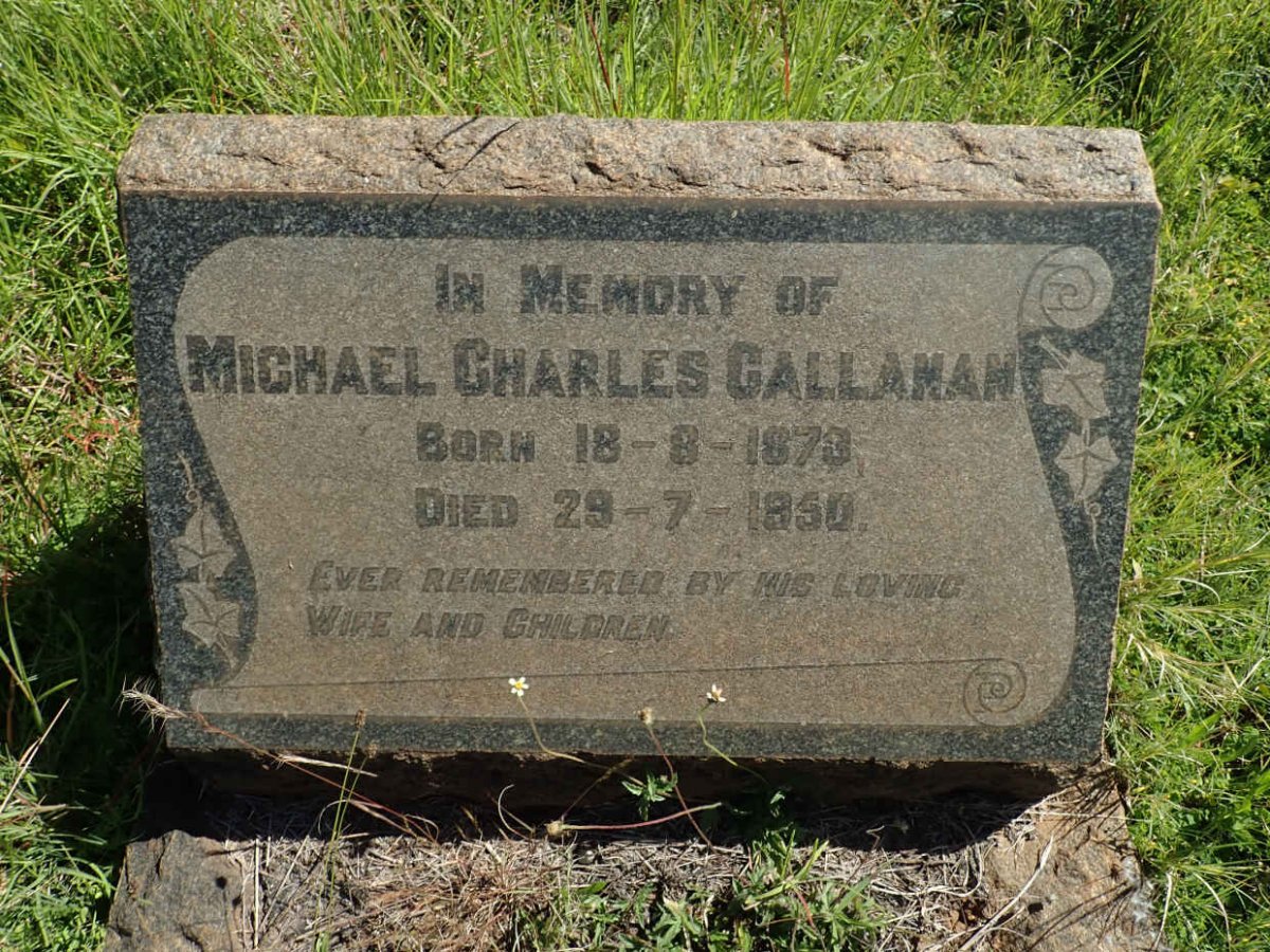 GALLAMAN Michael Charles 1873-1950