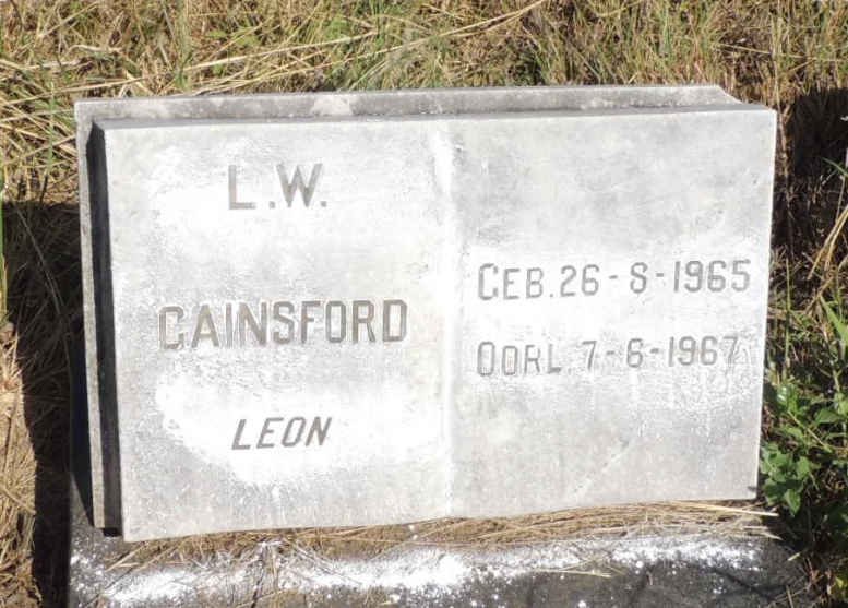 GAINSFORD L.W. 1965-1967