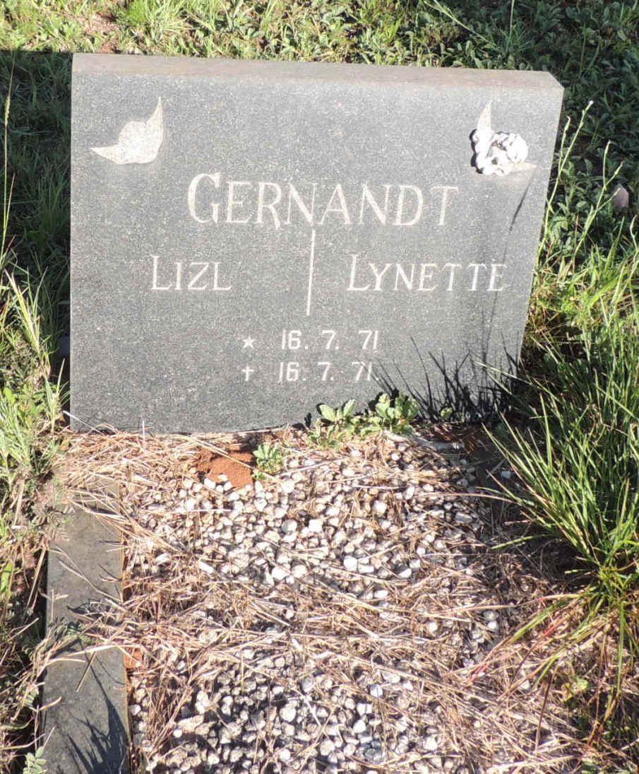 GERNANDT Lizl 1971-1971 :: GERNANDT Lynette 1971-1971