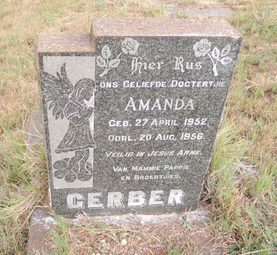 GERBER Amanda 1952-1956