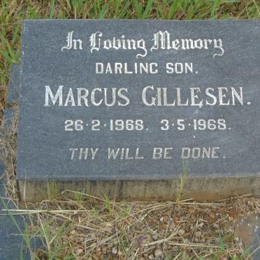 GILLESEN Marcus 1968-1968