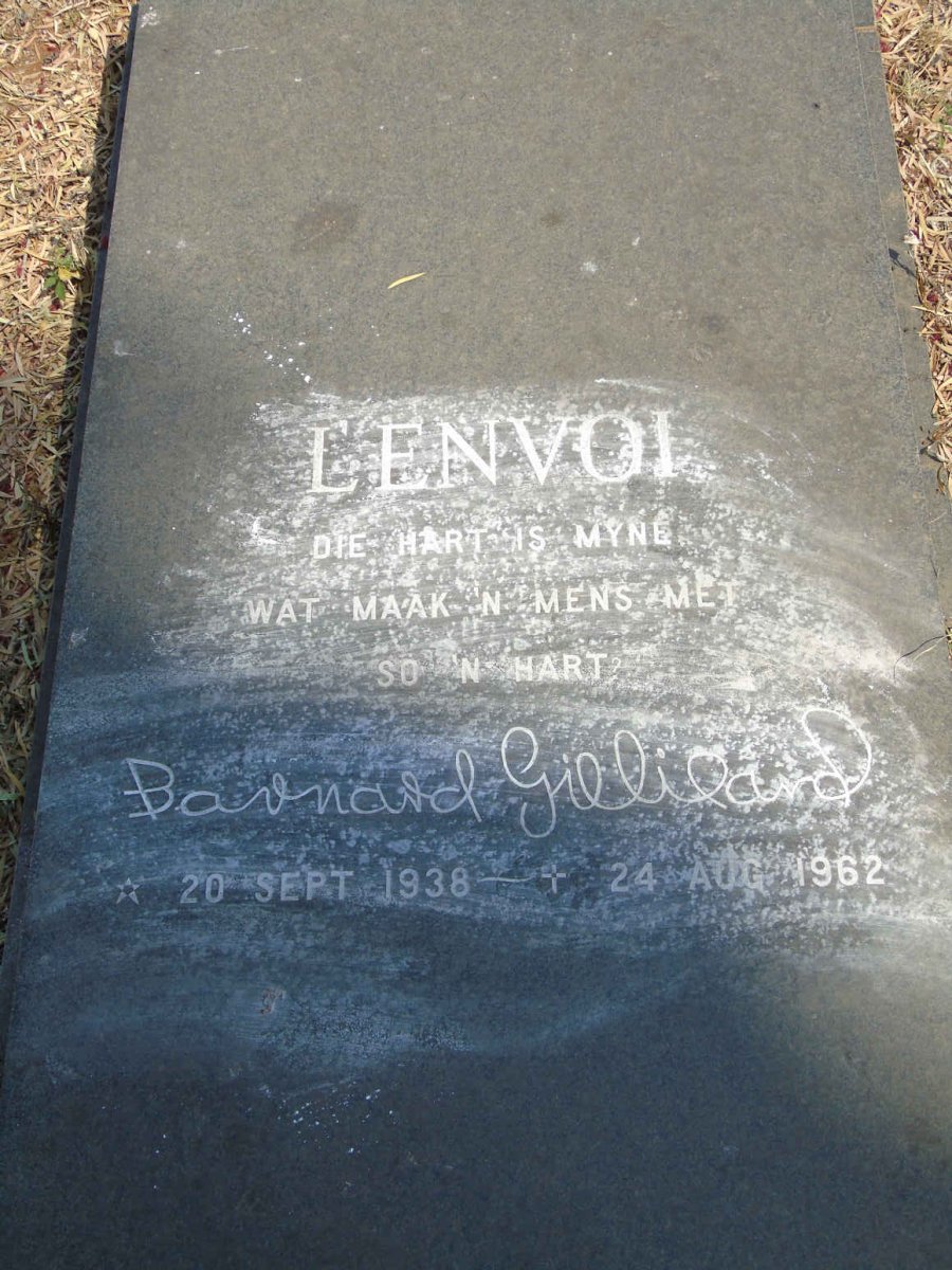 GILLILAND Barnard 1938-1962
