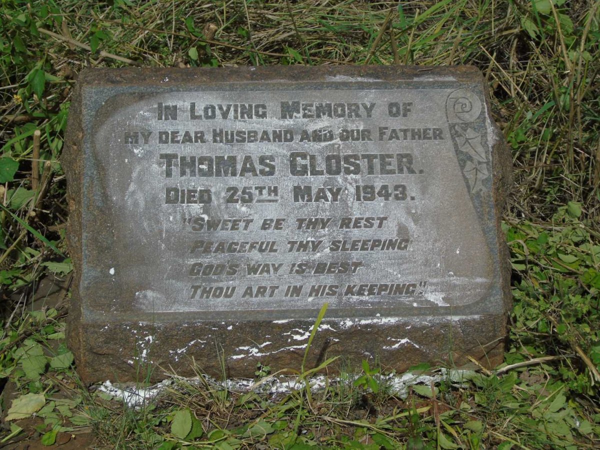 GLOSTER Thomas -1943